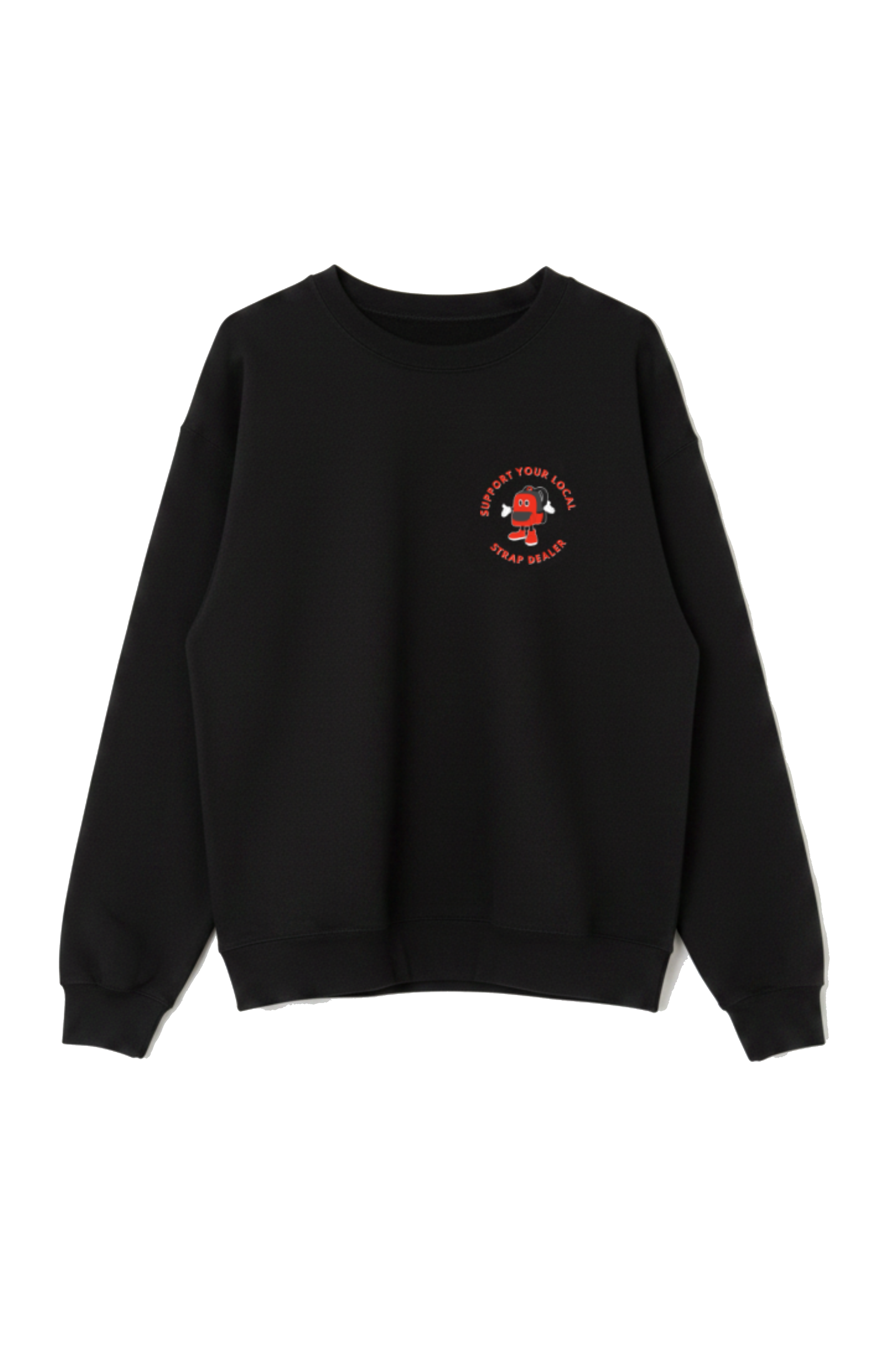 Support Your Local Strap Dealer (Crewneck)