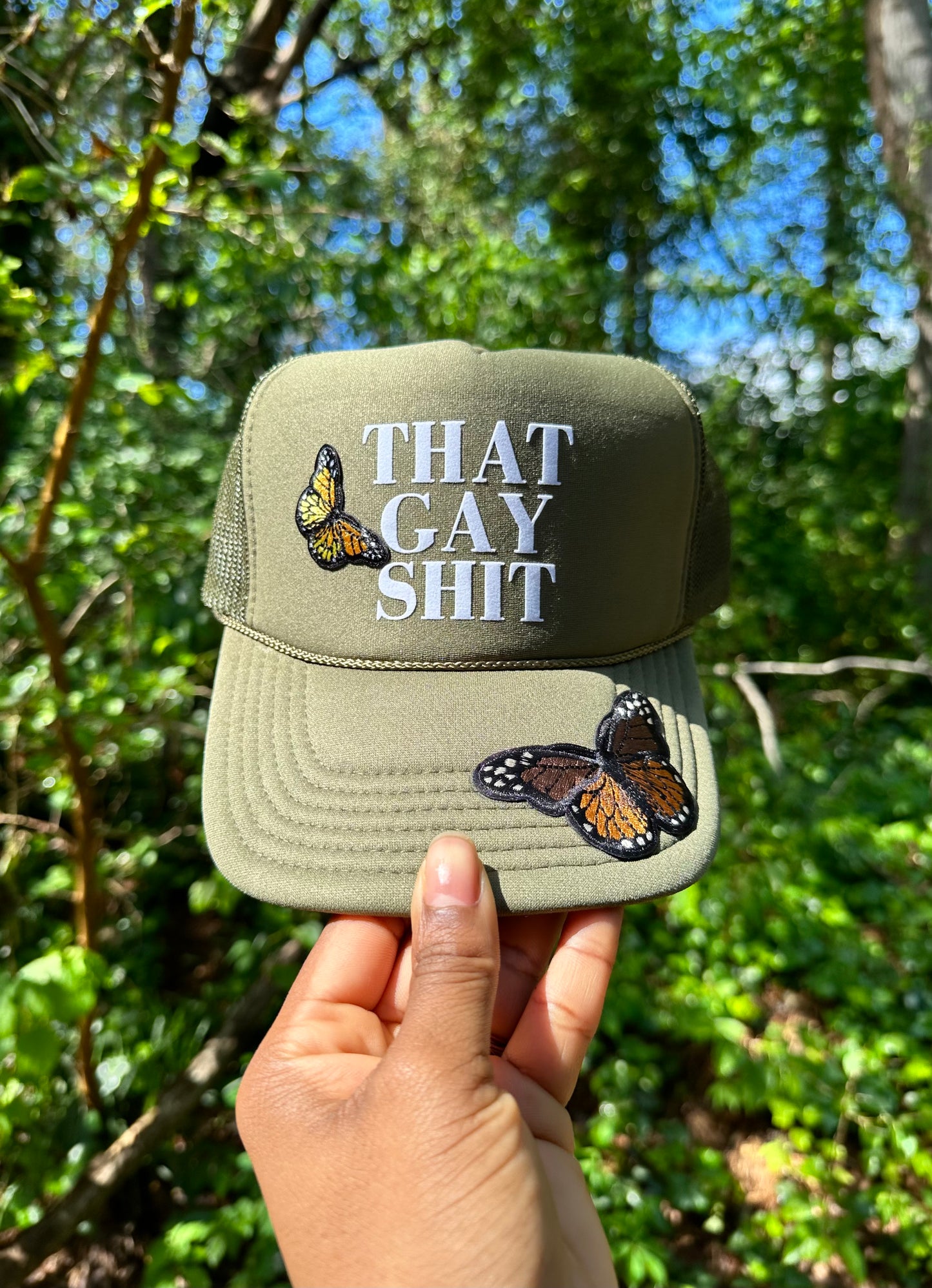 Butterfly Trucker Hats