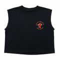 Cropped Muscle Tee - Support Your Local Strap Dealer
